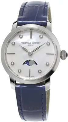 Immagine prodotto di Frederique Constant FC-206MPWD1S6 Slimline Moonphase Orologio da donna 30 mm 5ATM