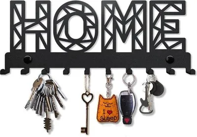 Produktbild von Famanu Schlüsselhalter Modern - Home Sweet Home, 10 Haken