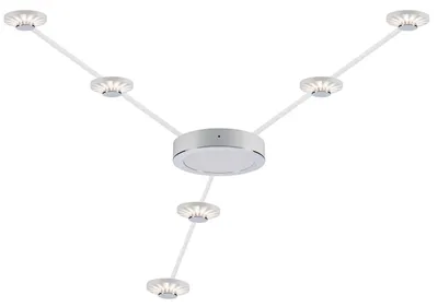 Immagine prodotto di Star EBL Frill LED 6x0,45W 2700K 230/12V 7VA Bianco opaco Cromo/Plastica