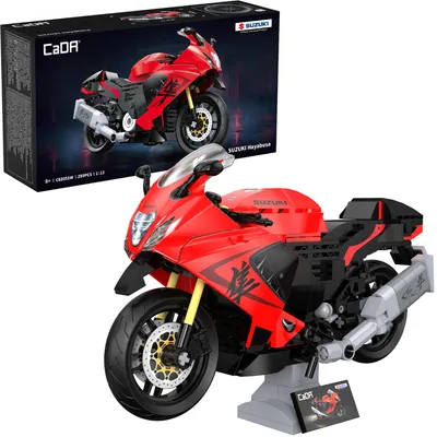 Produktbild von Cada Suzuki Hayabusa C62051W Motorrad 1:12 299-teilige Bausteine