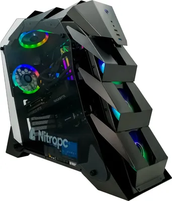 Image de Nitropc Gaming PC Élite Nitro - AMD Ryzen 7 9800X3D, NVIDIA RTX 5080 16GB, 32GB DDR5, M.2 2TB
