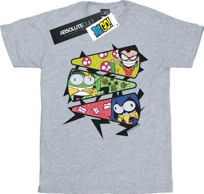 Produktbild von DC Comics - "Teen Titans Go" T-Shirt für Herren BI48003 (5XL) (Grau)