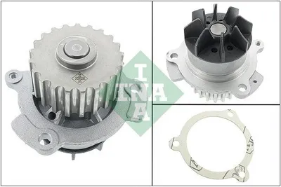 Produktbild von INA Kühlmittelpumpe Wasserpumpe für LADA Granta (2190) 538 0742 10