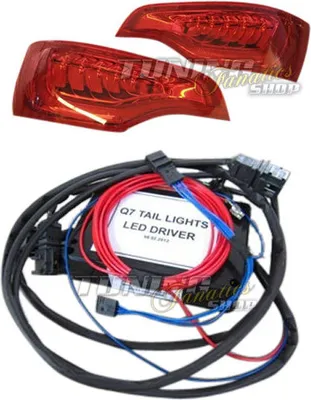 Produktbild von Original LED Rückleuchten SET für Audi Q7 4L Facelift inkl. Plug&Play Adapter