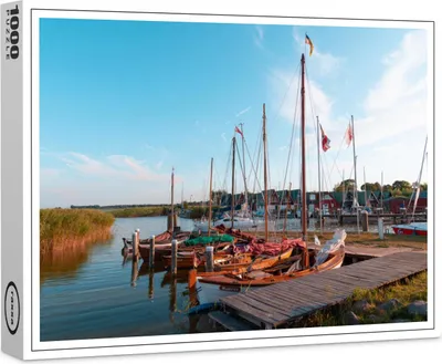Produktbild von raxxa Premium-Puzzle "Hafen Ahrenshoop", 1000 Teile