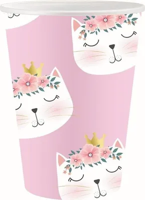 Produktbild von Katzen Party 6 Becher