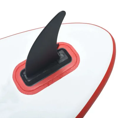 Produktbild von vidaXL Mittelflosse für SUP-Board 18,3 x 21,2 cm Kunststoff Schwarz