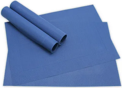 Produktbild von Tischsets BORDA 4er Set Blau als Tischuntersetzer