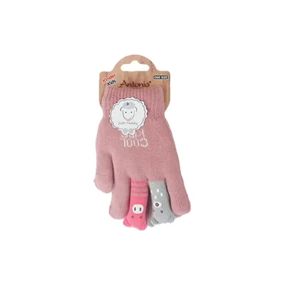 rosa Handschuhe