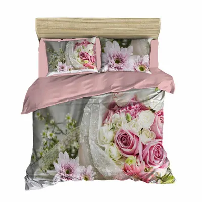 Produktbild von L'Essentiel Linge de Maison, Adal- PRL1213, Rosa, Bettdecken, Oberseite der Bettdecke und Kissenbezug: 100% Polyestermikrosatin