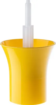 Zdjęcie produktu dla Myjka do butelek KADAX do butelek szklanych, plastikowa myjka do butelek do szybkiego płukania butelek wina, butelek piwa i butelek soku, czyszczenie butelek, 23 x 13 cm
