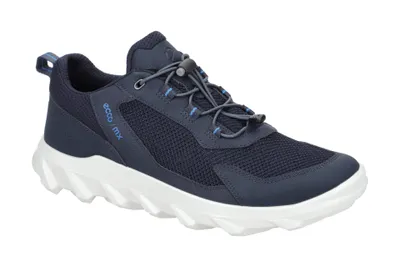 Produktbild von Ecco MX Herrenschuhe - sportliche Halbschuhe - Schnürschuhe blau Freizeit NEU