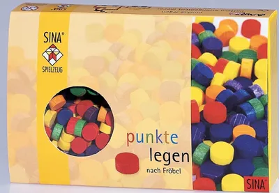 Zdjęcie produktu dla Zabawki drewniane Gra planszowa Punkty  Ø 50 mm NOWOŚĆ