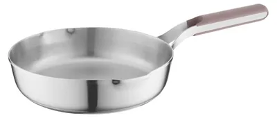Bratpfanne 24 cm, Edelstahl, PFAS-frei, induktionsgeeignet