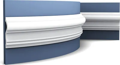 Produktbild von Orac Decor P8050F LUXXUS flexible Wandleiste Friesleiste Stuck Leiste Profil 2 m