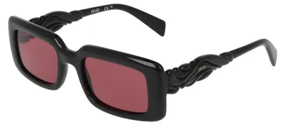 Productafbeelding van Liu Jo LJ806S 001 ZWART Zonnebril voor dames, maat 52/21/140