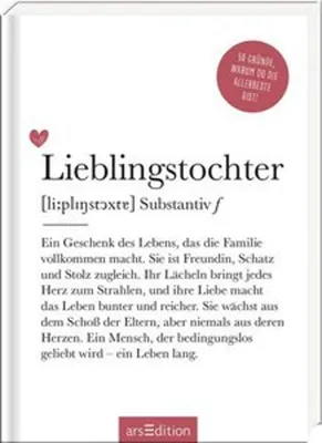 Obrázok produktu pre Lieblingstochter (Substantiv, f)