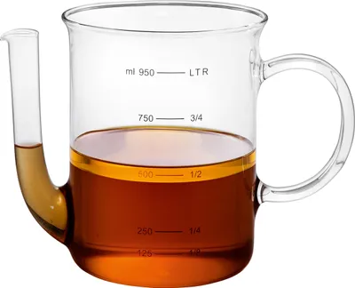 Produktbild von BOHEMIA CRISTAL Fett-Trennkanne 1 Liter