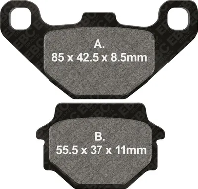 Immagine prodotto di Pastiglie freno EBC Standard FA372TT per Suzuki
