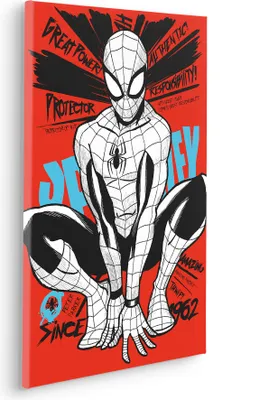 Produktbild von Keilrahmenbild - Spider-Man Protector of NYC - Größe 40 x 60 cm