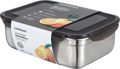 Imagen del producto de LocknLock  Stainless Steel Container 2,70L 265 x 185 x 85 mm STS826