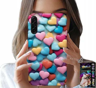 Obrázok produktu pre Puzdro pre Samsung Galaxy A17 5G - Farebné srdiečka - možnosť prispôsobenia