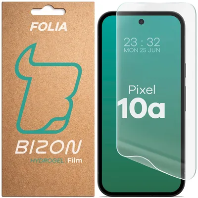 Produktbild von Hydrogel Folie für den Bildschirm für Google Pixel 10a, Bizon Film Hydrogel Front, 1 Stück