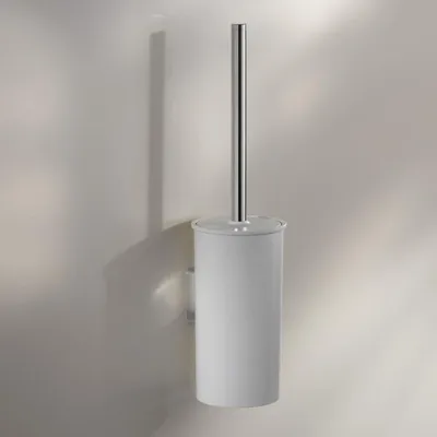 Produktbild von Keuco Collection Moll Toilettenbürstengarnitur verchromt/weiß - 12764010100