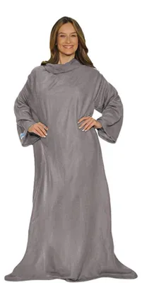 Productafbeelding van Snuggie - Deken met mouwen - Grijs