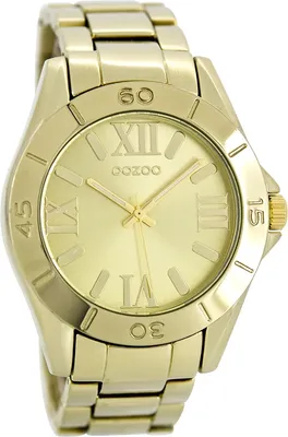 Image de Montre Oozoo or métal Vintage Series Femme-Homme Montre à quartz analogique UOC5702A