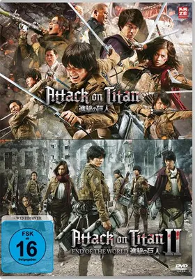Produktbild von Attack on Titan - Film 1&2 (Realfilm) - [2 DVDs]