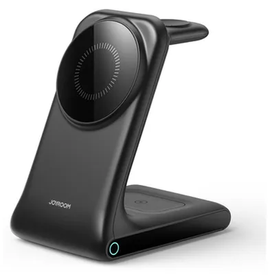 Produktbild von JOYROOM JR-W15, Drinnen, USB, Kabelloses Aufladen, Schwarz