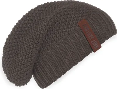 Produktbild von Knit Factory Coco Mütze - Taupe - One Size