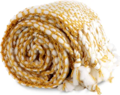 Immagine prodotto di Caldo copriletto giallo Pipa