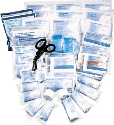 Produktbild von Erste Hilfe Nachfüllpackung nach DIN 13169:2021-11 Größe