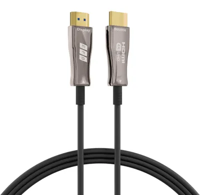 Produktbild von EFB HDMI Glasfaserkabel AOC aktiv 4K60Hz 50m schwarz