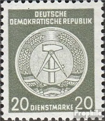 Produktbild von Briefmarken DDR 1954 Mi DA22z II X II postfrisch Zirkelbogen nach rechts