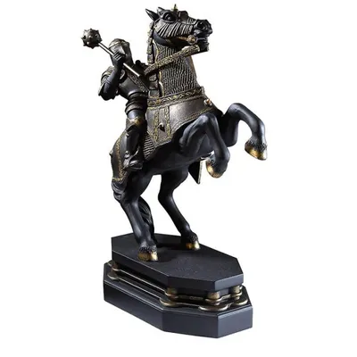Obrázok produktu pre Noble Collection Harry Potter Black Knight Bookend Čarodejnícky šach 20 cm NOB8722