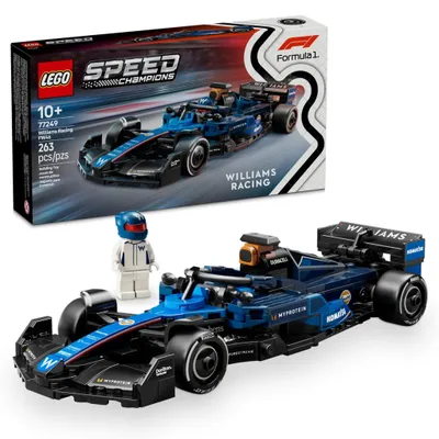 Produktbild von LEGO Speed Champions Williams Racing FW46 F1 Rennauto - Spielzeug mit Formel 1 Minifigur zum Sammeln - Geschenk für Jungen & Mädchen ab 10 Jahren und erwachsene Motorsport Fans 77249