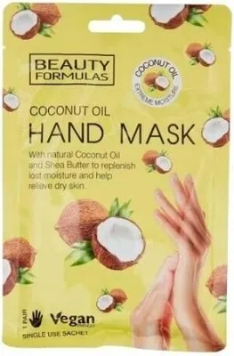 Produktbild von Beauty Formulas Coconut Oil Hand Mask