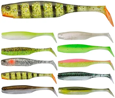 Zdjęcie produktu dla Gunki – gumowa przynęta Riper Peps 7 cm, 7 sztuk, kolor brązowy