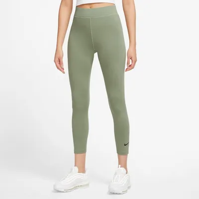 Produktbild von Nike W Nsw Nk Clsc Hr 7/8 Tight Lbr 386 Oil Green/Black 386 Oil Green/Black S