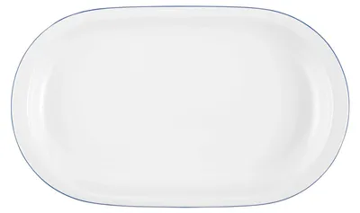 Produktbild von Seltmann Weiden Servierplatte oval 33x20 cm Compact Blaurand 001.718871