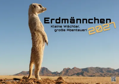 Produktbild von Erdmännchen - Kleine Wächter, große Abenteuer! - 2027 - Kalender DIN A2