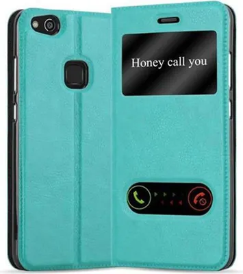 Image de Cadorabo Housse pour Huawei P10 LITE Housse turquoise Housse pour portable Book Case Cover Etui