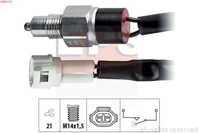 Immagine prodotto di Interruttore di retromarcia EPS, codice 1.860.119, per SUZUKI SWIFT II, versione hatchback (EA, MA)