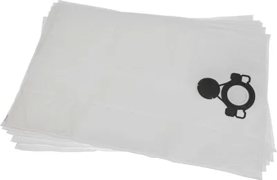 Produktbild von vhbw 5x Staubbeutel kompatibel mit Nilfisk Flex S 44 L AC, S44 Staubsauger - 52,5cm x 39cm Weiß