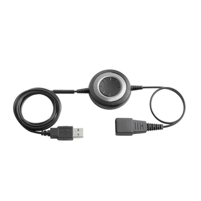 Produktbild von Jabra Link 280 Datentransferkabel - Zweiter Anschluss: 1 x Quick Disconnect - Schwarz