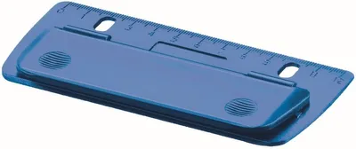 Produktbild von Mini-Taschenlocher Color Blocking Kunststoff 2 Blatt farbig sortiert Packung mit 12 Stück