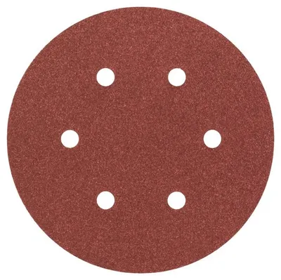 Immagine prodotto di Bosch Foglio abrasivo per il fai da te Ø150mm2xK60/120/240 6